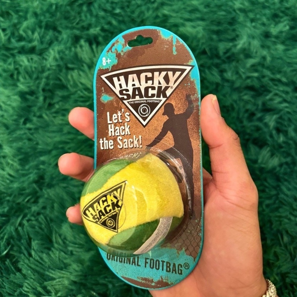 Hacky Sack Core PlayMonster Original Footbag New Color - Yellow